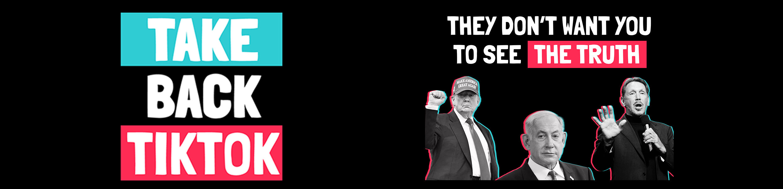 Take Back TikTok campaign graphic